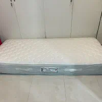 تخت فلزی سالم وتشک رویااصل اولترامنفصل 2 تمیزوسالم|تخت و سرویس خواب|کرج, فاز ۳ گوهردشت|دیوار