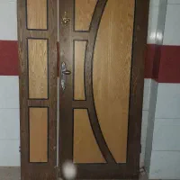 درب چوبی دو لنگه|مصالح و تجهیزات ساختمان|اصفهان, دستگرده|دیوار