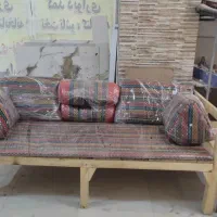 تخت سنتی چوبی|صندلی و نیمکت|محمدشهر, محمدشهر|دیوار