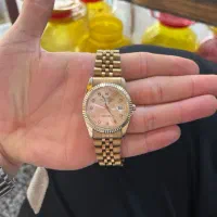 ساعت رولکس دیت جاست طلایی رنگ