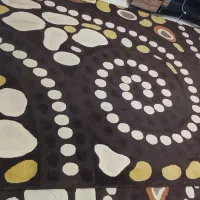 گلیم فرش نخ ترک