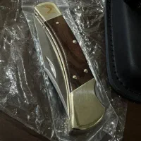 چاقوی آمریکایی طلایی اصلی حک‌دار و با فاکتور معتبر|کوهنوردی و کمپینگ|مسجد سلیمان, |دیوار