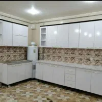 کابینت آشپزخانه/تمام چوب/ضدآب با روکش کره ای