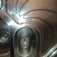 سینک استیل اخوان در حد نو گوشه گیر