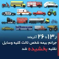 صدور بیمه ثالث و بدنه خودرو(نقد و اقساط)