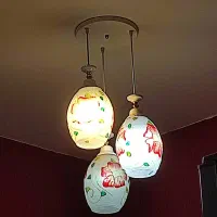 لوستر سه شعله