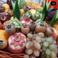 میوه آرایی یلدا|صنایع دستی و سایر لوازم تزئینی|هیر, |دیوار