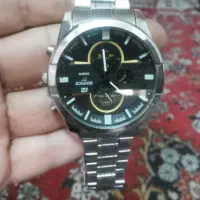 ساعتCasi0 بادسته ضدزنگ نقره ای