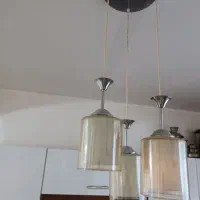 آویز سه شعله و تک|لوستر و چراغ آویز|مشهد, گلبرگ شمالی|دیوار