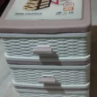 مینی درایور پلاستیکی حصیری سه طبقه|ظروف نگهدارنده، پلاستیکی، یک‌بارمصرف|تهران, کرمان|دیوار