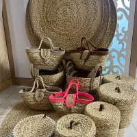 صنایع دستی،محصولات حصیر قیطانی ،صنایه دستی تلفیقی|صنایع دستی و سایر لوازم تزئینی|خمام, |دیوار