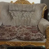 فروش مبل ۷ نفره دست دوم|مبلمان خانگی و میز عسلی|شاهدشهر, |دیوار