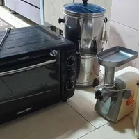 آب میوه گیری چرخ گوشت سبزی خرد کن وماکرو ویو