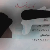 کیف پول زنانه همراه کارت ملی و ۳ کارت بانکی