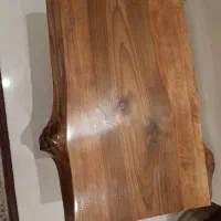 میز روستیک چوب گردو