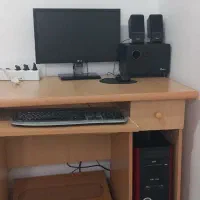 فروش کامپیوتر ومیز کامپیوتر درحدنو کم کارکرد|رایانه رومیزی|رشت, نخودچر|دیوار