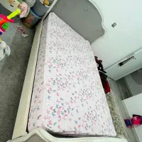 سرویس تخت چوبی نوجوان|تخت و سرویس خواب|نور, |دیوار