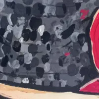 نقاشی دستی روی پارچه