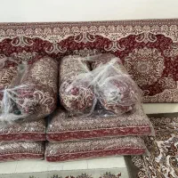 پشتی شاه نشین پارچه ترمه