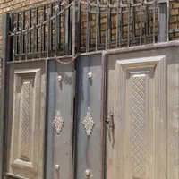 درب آهنی باغ ۳ متری ستونی باغی حیاطی محکم|مصالح و تجهیزات ساختمان|اصفهان, شفق|دیوار