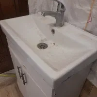 روشویی با کابین و اینه و شیر|لوازم سرویس بهداشتی|قم, حاج زینل|دیوار