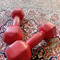دمبل 5 کیلویی|تجهیزات ورزشی|مشهد, گاز|دیوار