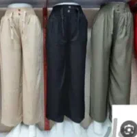 شلوار زنانه کجراه نخی فره سایز عمده