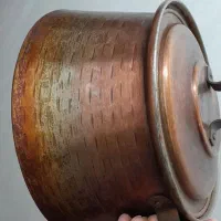قابلمه مسی قدیمی|کلکسیون اشیاء عتیقه|بوکان, |دیوار