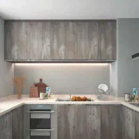 نصب برچسب کابینت و کمد