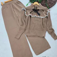 ست بافت با شلوار (فروش حضوری ندارم)|لباس|آزادشهر, |دیوار