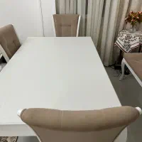 میز و صندلی نهارخوری ۶ نفره|میز و صندلی غذاخوری|چمران, |دیوار