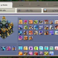 اکانت مکس کلش آف کلنز|کنسول، بازی ویدئویی و آنلاین|لنگرود, |دیوار