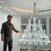 تولید و نصب لوسترهای مسجد،حسینیه ،تالار