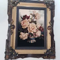 تابلو فرش بزرگ کاملا سالم