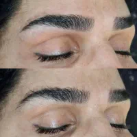 اصلاح ابرو و صورت با بند و وکس