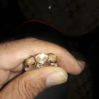 انگشترهای زنانه سنگ اصل یاقوت اوپال آب طلا|جواهرات|کرمانشاه, |دیوار