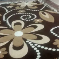 گلیم فرش با جا دستمالی برنز