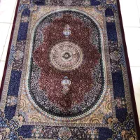 فروش ابریشم /فرش ابریشم  ماشینی /شیک وتمیز درحدنو