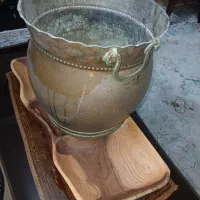 گلدان مسی قدیمی ۳/۲۶۰