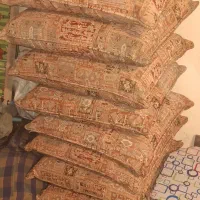 رختخواب لحاف و تشک.روتختی.کوسن.متن اگهی|رختخواب، بالش، پتو|کرمان, |دیوار