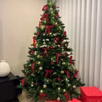 بابانوئل/درخت کاج/کیریسمس|گل مصنوعی|تهران, پامنار|دیوار