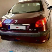 206 sd مدل ۹۳ v8|خودرو سواری و وانت|مشهد, چهارچشمه|دیوار