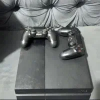 PS4 500G FAT دو دسته با بازی