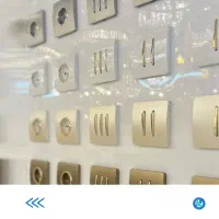 کلید و پریز آسیا کریستال یاقوت مشکی طوسی طلایی بژ
