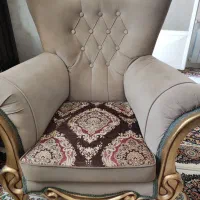 مبل ۹ نفره و میز ناهارخوری ۴نفره|مبلمان خانگی و میز عسلی|نجفآباد, ویلاشهر|دیوار