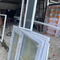فروش درب انباری وپنجره pvc وUpvc‌ساخت توری پیلیسه|مصالح و تجهیزات ساختمان|سیاهکل, |دیوار