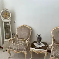 فروش مبلمان استیل ۹ نفره همراه با نهار خوری ۸ نفره|مبلمان خانگی و میز عسلی|ورامین, ورامین|دیوار