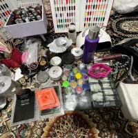 وسایل کاشت ناخن|آرایشی، بهداشتی، درمانی|یاسوج, |دیوار