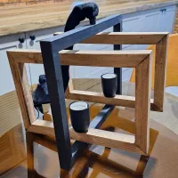 لوستر دو شاخه