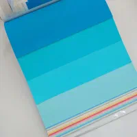 کاغذ دیواری مداد رنگی پنج طیف رنگی بنفش|مصالح و تجهیزات ساختمان|درگهان, |دیوار